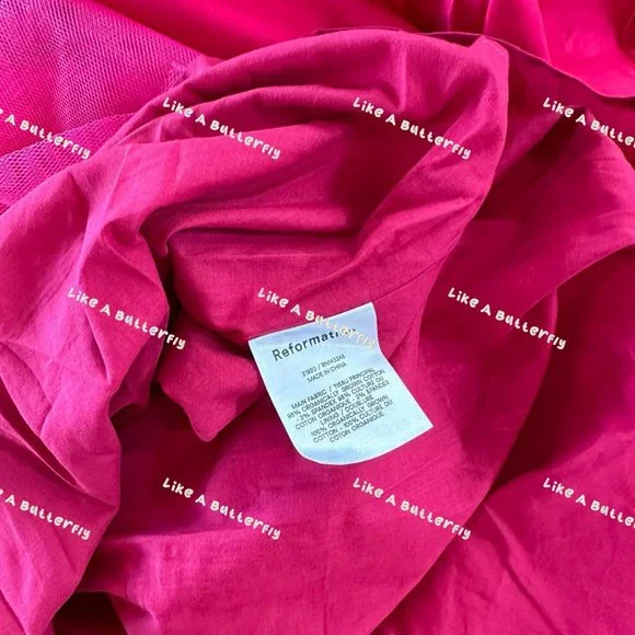 Reformation Lissa Dress - Cherry - Picture 13 of 15